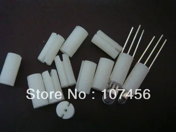 

100x White Plastic Holders for 3mm/5mm 3 LEAD LED free shipping 3mm/5mm cover