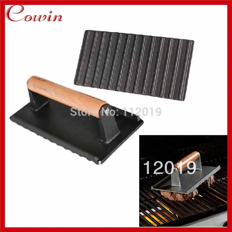 New Professional BBQ barbecue Cast iron porcelain enamal Beef Pork Meat