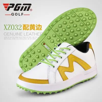 

PGM ladies golf shoes full grain leather sneakers women waterproof anti-skid PGM golf women golf schoenen platform sneaker