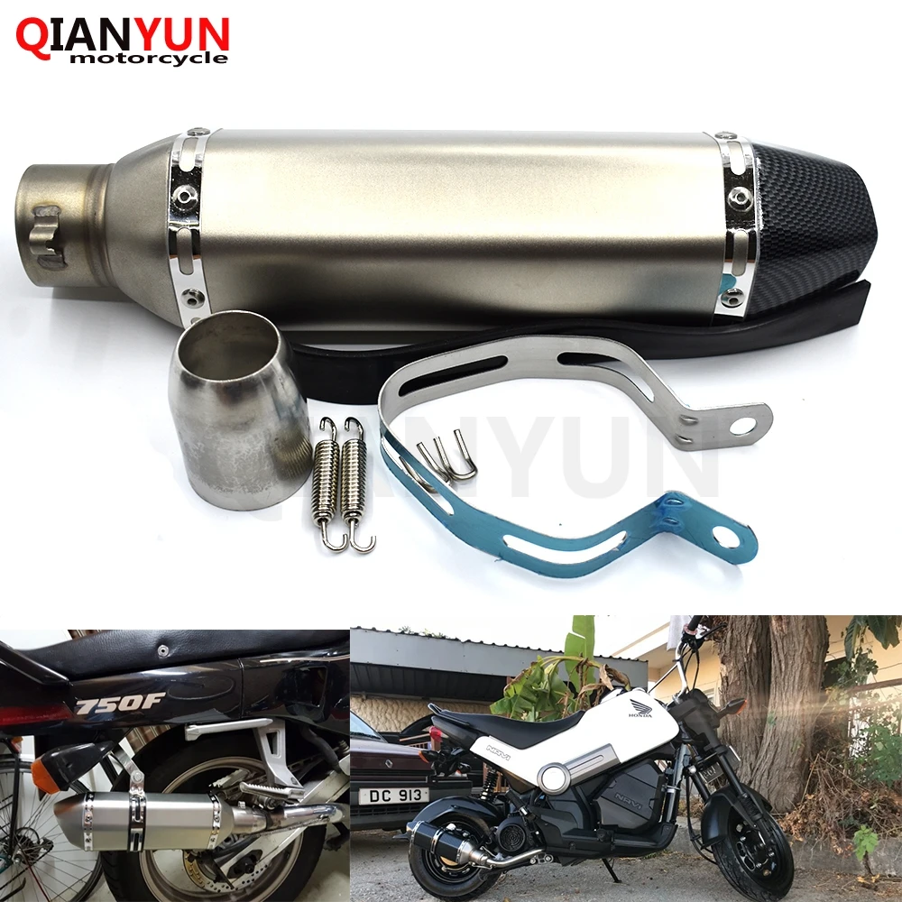 

for Motorcycle parts Exhaust Universal 51mm Stainless Steel Motorbike Exhaust Pipe FOR DUCATI Monster400/600/900/1100 M400 M900