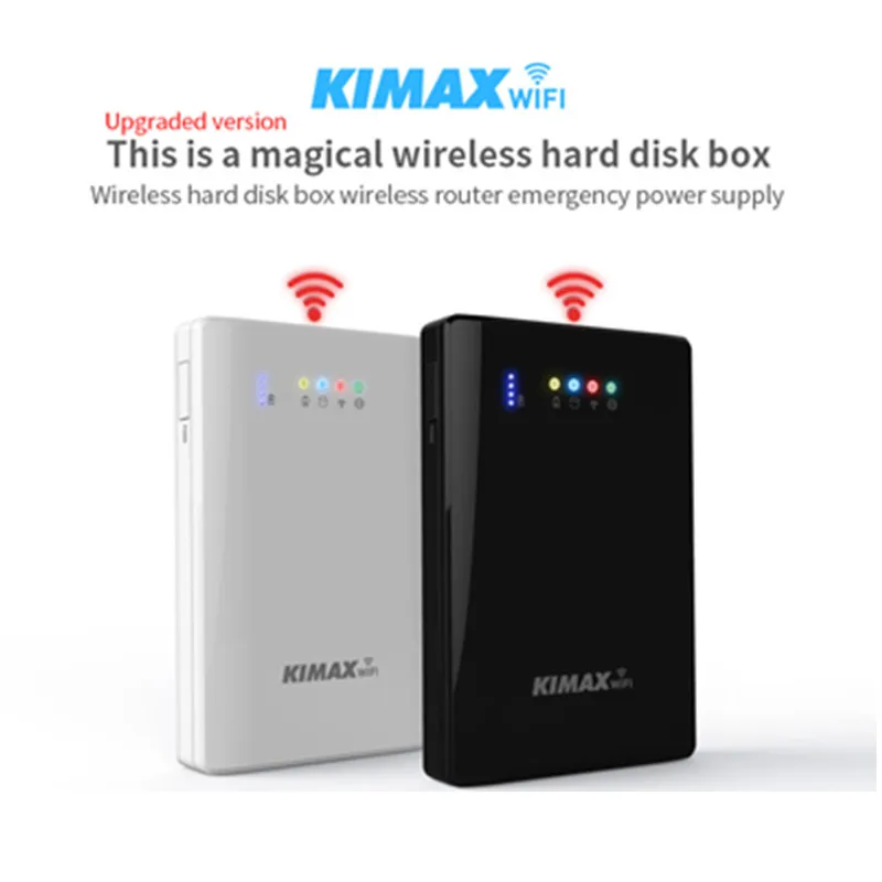 

2.5'' Inch To Sata External HDD Case USB3.0 4000mh Power Bank 2TB Reading Capaci Wifi Repeater Wifi extender storage bas