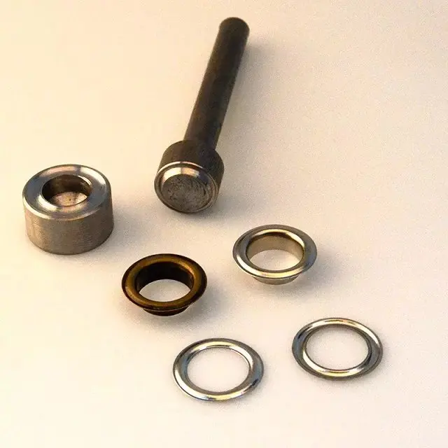 Buy Inner 17.5mm Brass Eyelets Grommets Nickel Plated