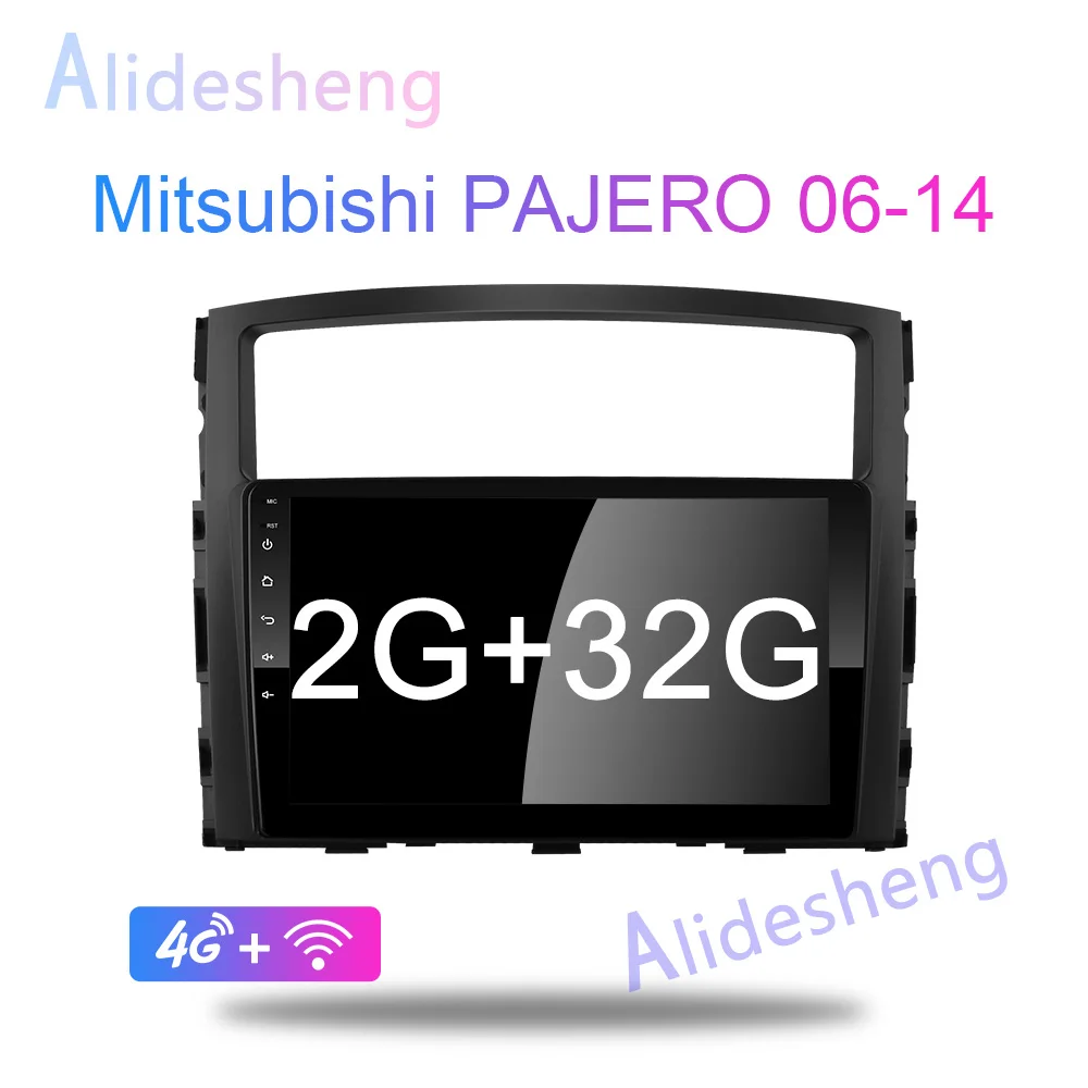 4G Android 8,1 автомобильный мультимедийный плеер для MITSUBISHI PAJERO V97 2006 2007 2008 2009 2010 2011 2din стерео радио gps навигации - Цвет: 4G-2G-32G