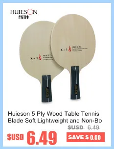Huieson 5 фанеры 2 углерода Настольный теннис лезвия Super Light пинг-понг ракетка лезвие Настольный теннис Paddle Бат Интимные аксессуары K3
