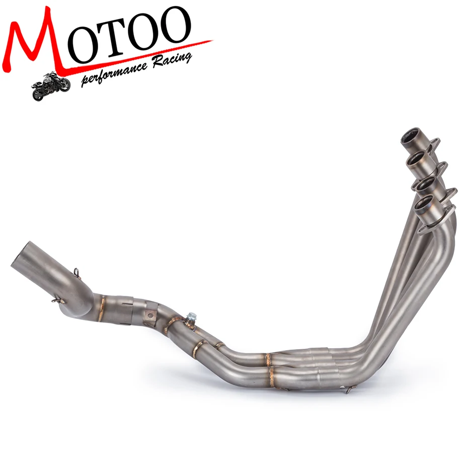 Motoo труба для полной выхлопной системы мотоцикла Honda CB650F CBR650F CBR650 2014 2019 боковая