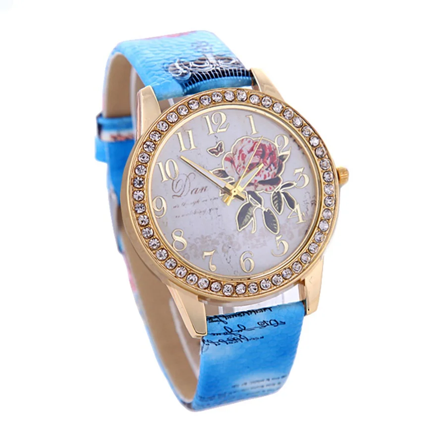 Hot-New-Fashion-Chinese-Style-Peony-Pattern-Gilt-Digital-Quartz-Watch-Casual-Leather-Clock-Women-Dress (2)