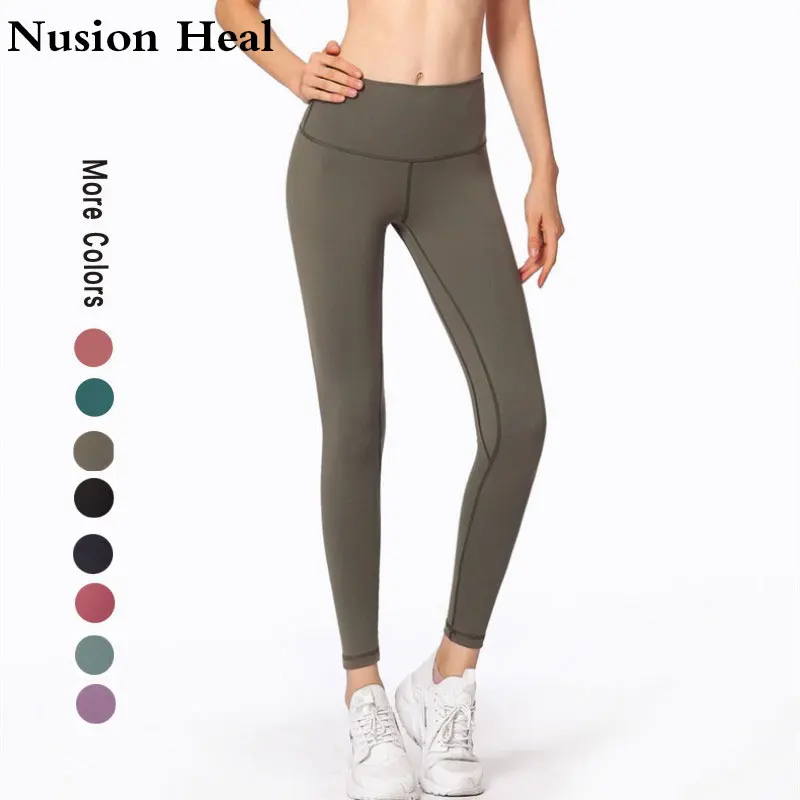 

Women Seamless Leggings High Waist Lulu Yoga Pants Workout Gym Leggings Scrunch Butt leggings Gradient Sport Tight Yoga Leggings