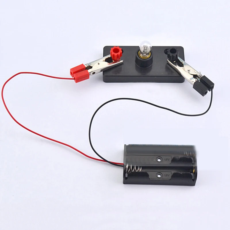 

Electric Circuit Kit Kids Children School Science Educational DIY Toys Durable