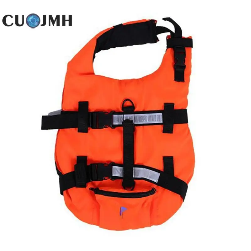 

1 Pc Pet Dog Life Jacket Outdoor Sportswear For Dogs Swimming Equipment Safety Protetion Vest Reflective Stripe Pet Life Jacket