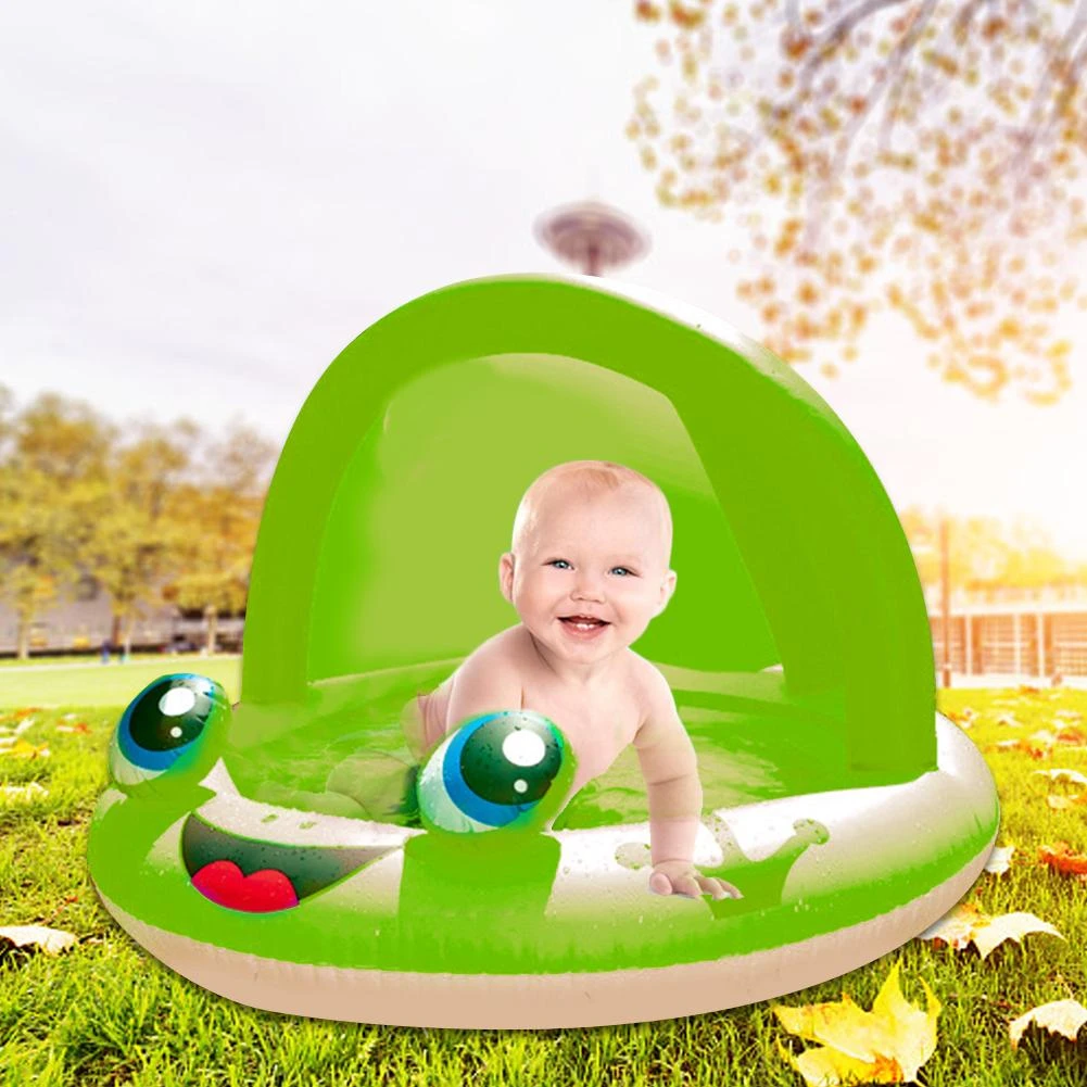 Inflable piscina sombrilla inflable del bebé piscina inflable niños juguetes piscina bañera océano piscinas caliente verano juguete|Piscina| -