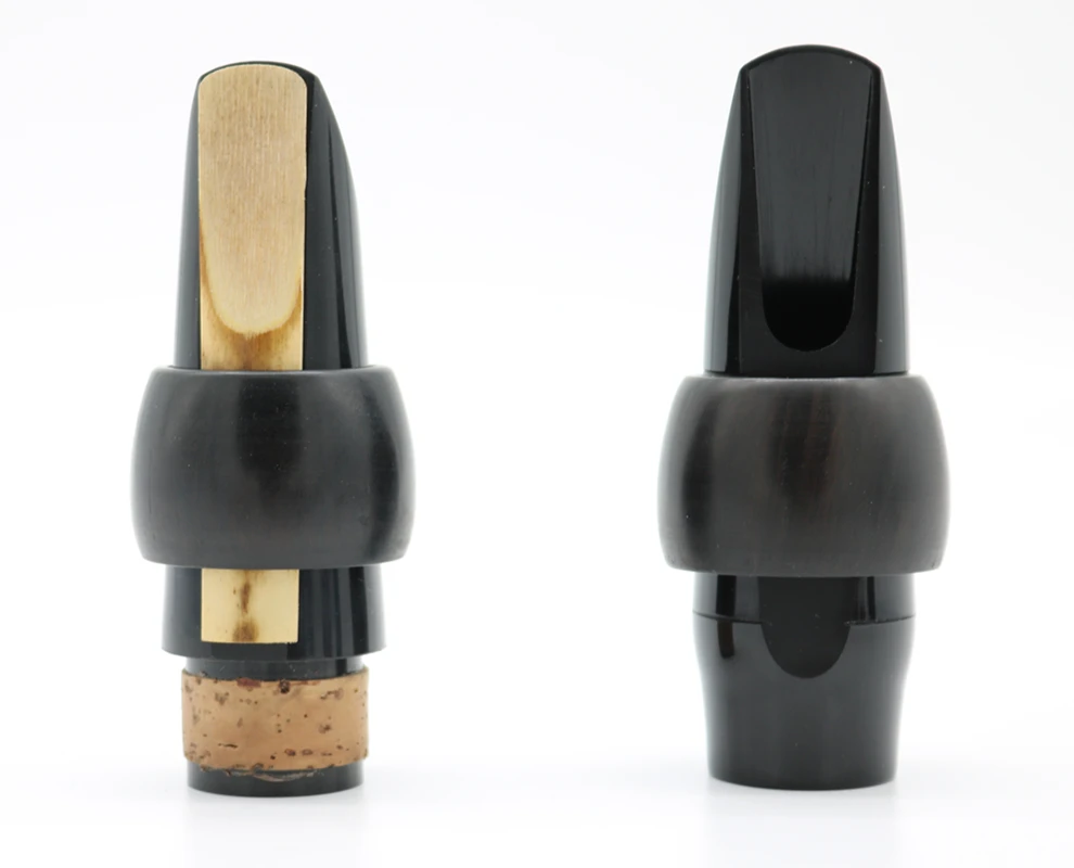 Ato saxophone mouthpiece clamp ebony reed clip Reed Card Instrument Clamp