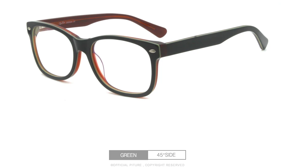 Мужская и женская брендовая Классическая дизайнерская оправа для оптических линз ацетатные очки Eyewaer RMG7062