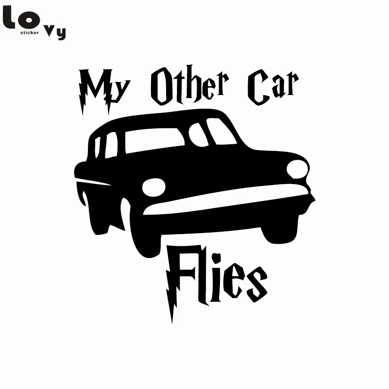 

Classic Movie Harry Potter Flying Car Vinyl Wall Sticker for Kids Room Bedroom Home Decor