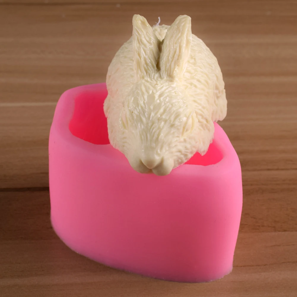 3D Цветочная корзина Кролик Силиконовый плесень украшение торта мастикой пасхальное украшение Банни форма для яиц форма для выпечки, шоколада инструмент