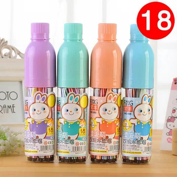 

18 Colors/ Lot Water Color Pen Brush Marker Highlighter For Kids Stationery Copic Markers Art Supplies School Washable