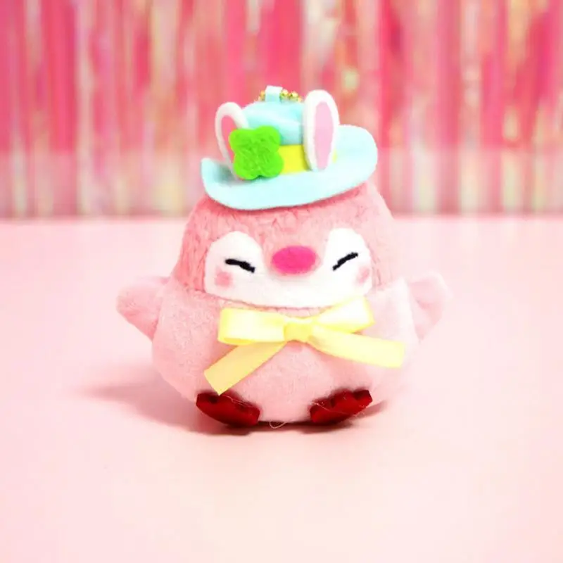 

1 Pc Hot sale Cartoon Positive Energy Penguin Plush Pendant cute Animal Penguin Soft Plush toy for kids gift