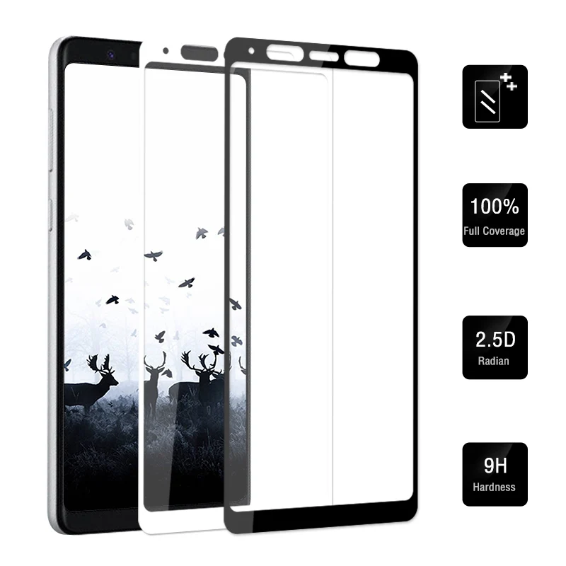 Защитная пленка для экрана из закаленного стекла Samsung Galaxy A8 Star A9 Glass|Защитные