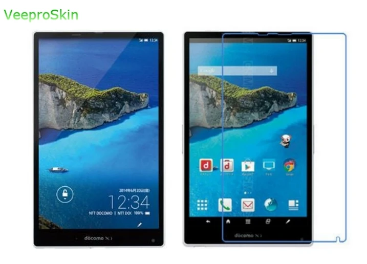 2 шт./лот для Docomo SHARP AQUOS PAD SH-06F 7-дюймовая Защитная пленка для экрана Защитная пленка против отпечатков пальцев