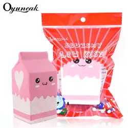 Oyuncak Squishy Milk антистресс Squishe снятие стресса медленный рост Новинка и кляп игрушки Забавный гаджет сюрприз для детей развлечения подарки