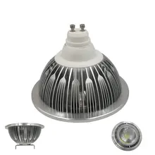Free shipping 15W GU10 LED Spotlight 12W ar111 led bulb 10W G53 spot light 12V AC85-265V AR 111 led light 7W for home lighting