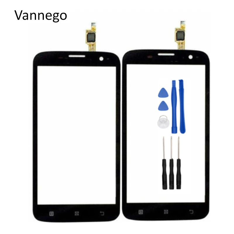 

Vannego Touch Panel For lenovo A859 A 859 Touch Screen Digitizer Front Outer Front touch Glass Lens Sensor +tools free shipping
