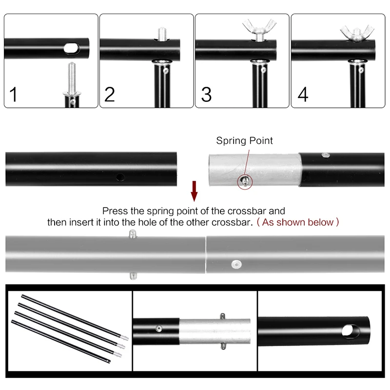  Green Screen Non-woven Background Support Stand Kit 20 Watt LED Hair Light Boom Stand Studio Photo 