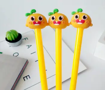 

new clever kid style gel pen cute cartoon stationery prize gift kawaii office writing student pen needle ink pen 0.5mm 48pc