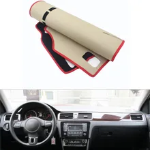 Подходит для Santana 2013- приборной панели автомобиля Избегайте свет Pad инструмент крышка платформы стол Коврики силиконовые Нескользящие задней поверхности