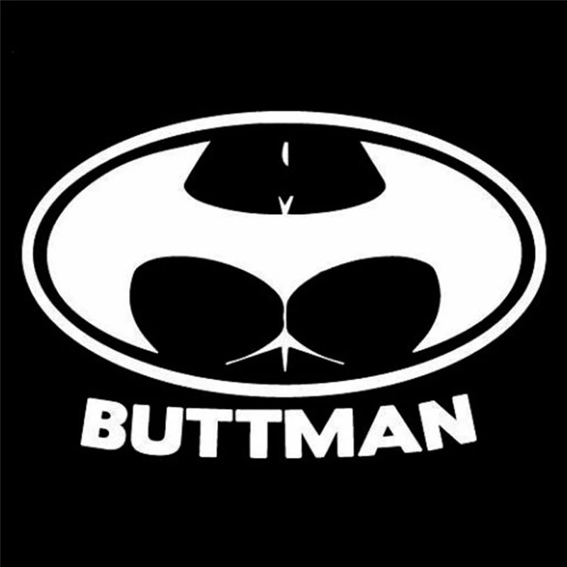 15*10 см BUTTMAN интересная индивидуальная виниловая Автомобильная наклейка