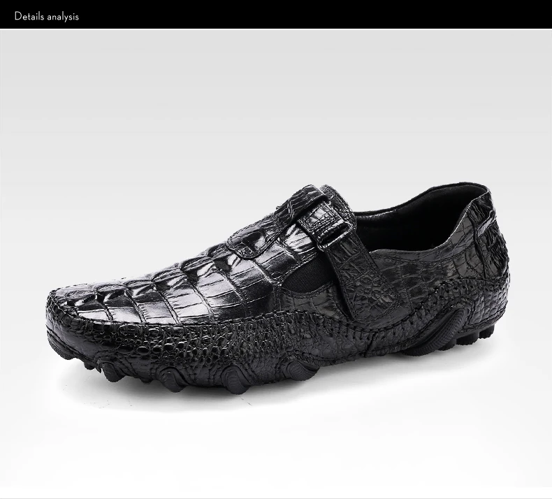 New Men's Octopus Leather Driving Shoes Crocodile Slip On Loafers For Mens Casual Shoes Moccasins Business Clogs Shoes Branded (15)