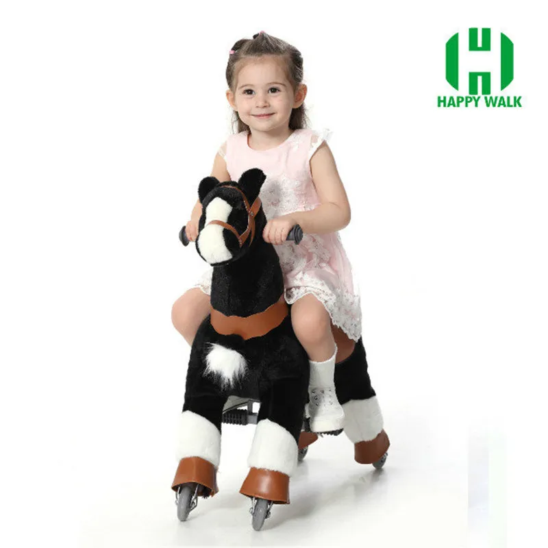 Plush Walking Mechanical Horse Toys for 3-7 Years Old Children S Size Kid Riding Pony Toy on Wheels Ride on Horse for Sale Plush Walking Mechanical Horse Toys for 3-7 Years Old Children S Size Kid Riding Pony Toy on Wheels Ride on Horse for Sale