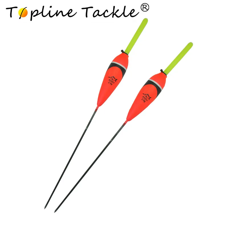 

Topline Tackle fishing floats Set Buoy Bobber Stick Buoy Flotteur Light Stick Peche Bobber Barguzinsky Fir Floats