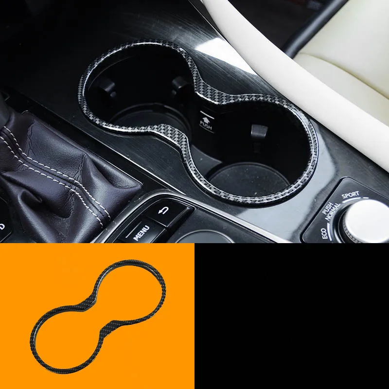 

lsrtw2017 car-styling car cup frame trim for lexus rx200t rx350 rx450h 2015 2016 2017 2018 AL20