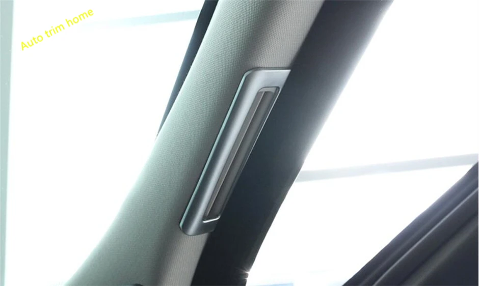 

Lapetus ABS Pearl Chrome Pillar A Air Conditioning AC Outlet Vent Frame Cover Trim For Jaguar XF 2016 2017 2018 Auto Accessories
