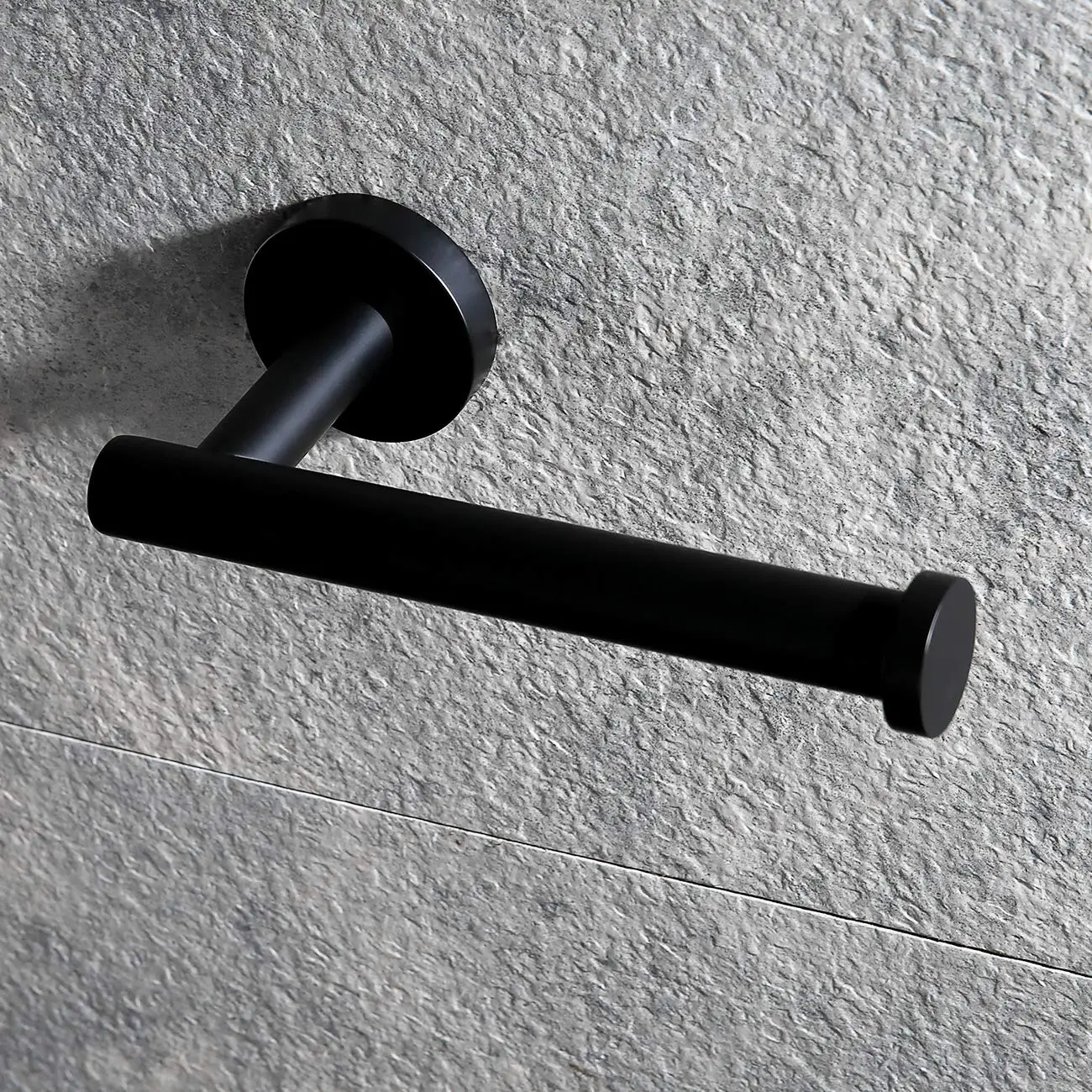 Черный держатель для туалетной бумаги из нержавеющей стали настенная полка бумажное полотенце для аксессуаров для ванной комнаты D24