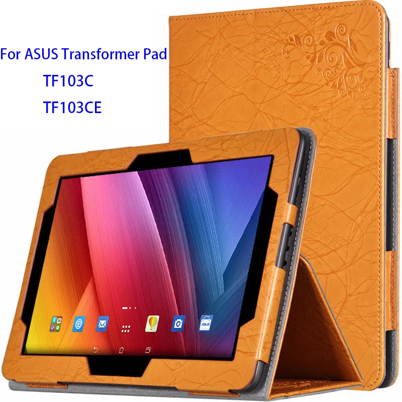 TF103C Case for ASUS Transformer Pad Cover TF103CE 10.1inch Tablet Case+Styplus Pen | Компьютеры и офис