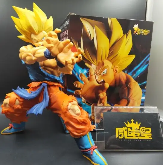 

Original BANPRESTO LG Goku Dragon Ball Z Legends COLLAB KAMEHAMEHA son gokou Toy Model Brinquedos