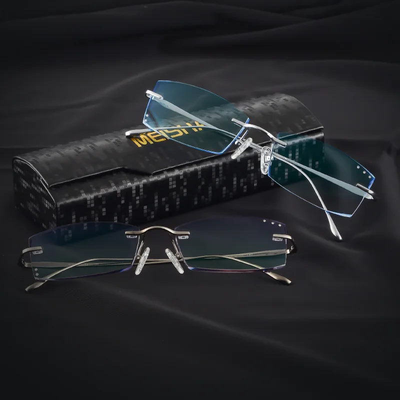 1.61 Index Single Vision Prescription Eyeglasses Diamond Trimming