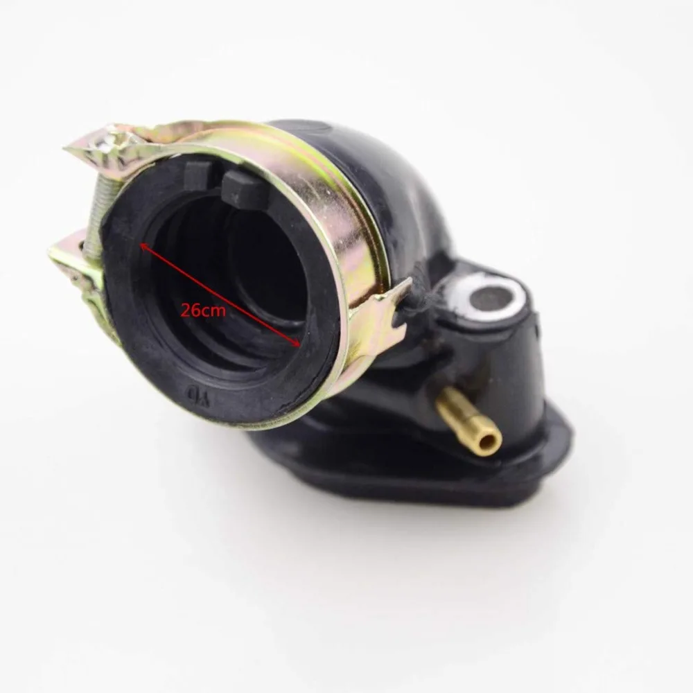Впускной коллектор GOOFIT для GY6 49cc 50cc мопеда ATV Tank Sunl Taotao P091 014 1|gy6 intake|gy6 intake manifoldintake