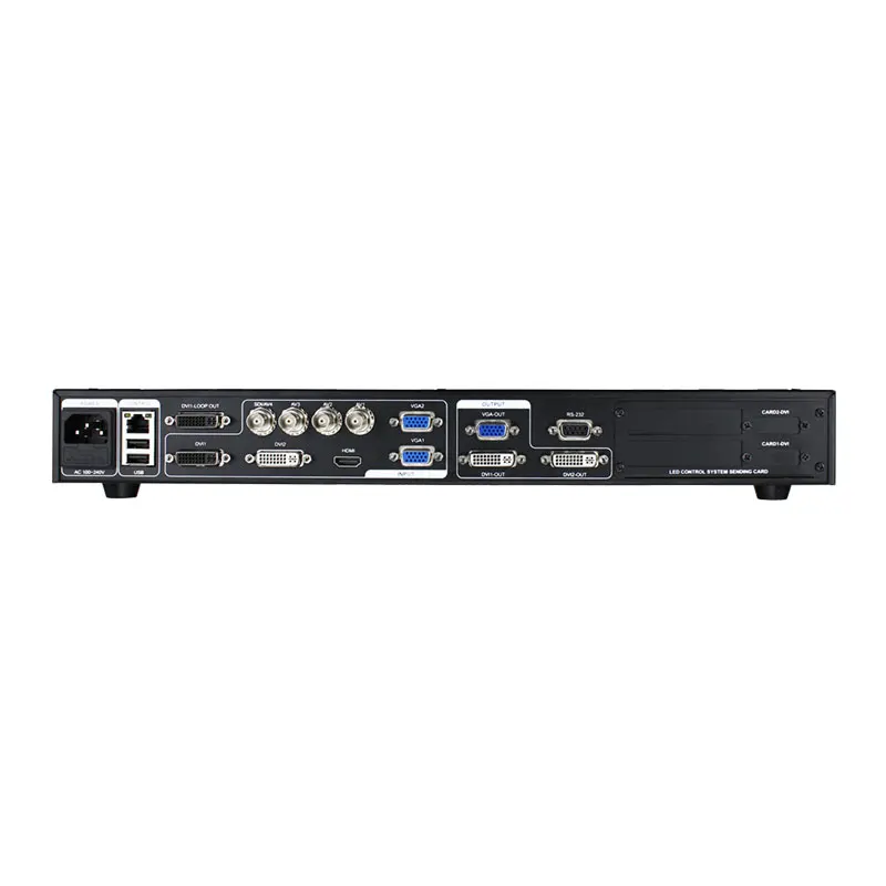Светодиодный видеопроцессор SDI HDMI VGA DVI вход сравните с VDWALL LVP615S видео контроллер