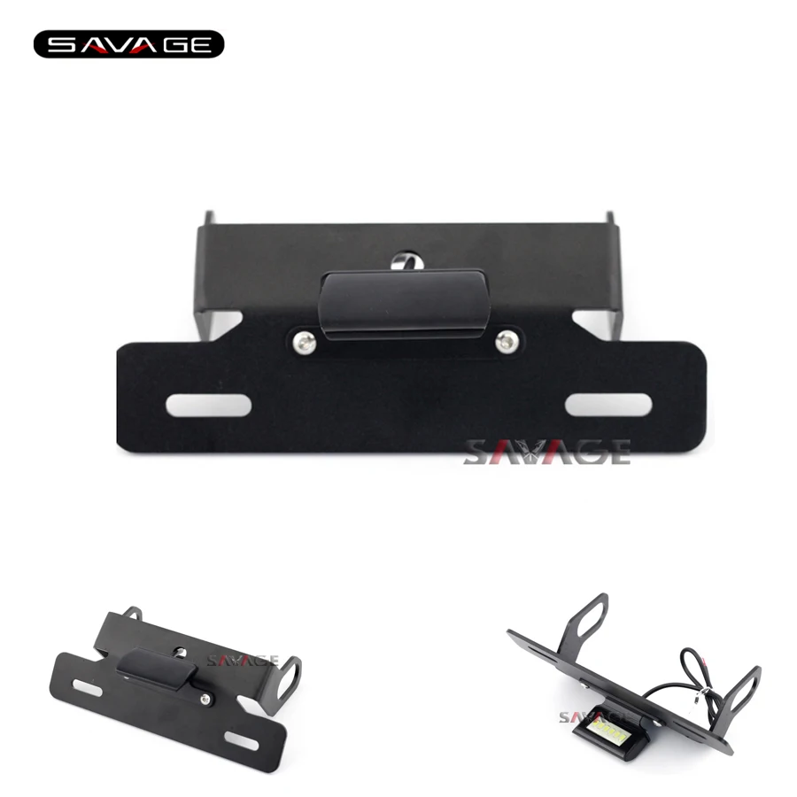 

For HONDA CBR600RR 2003-2006, CBR1000RR 2004-2007 Motorcycle Fender Eliminator Registration License Plate Holder Bracket LED