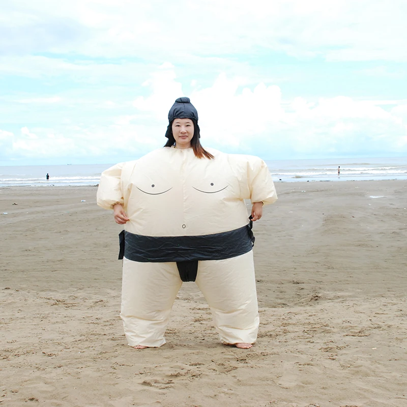 2 Colors Adult Inflatable Sumo Cosplay Costume Halloween For Men Women Fashion Performance Dropshipping