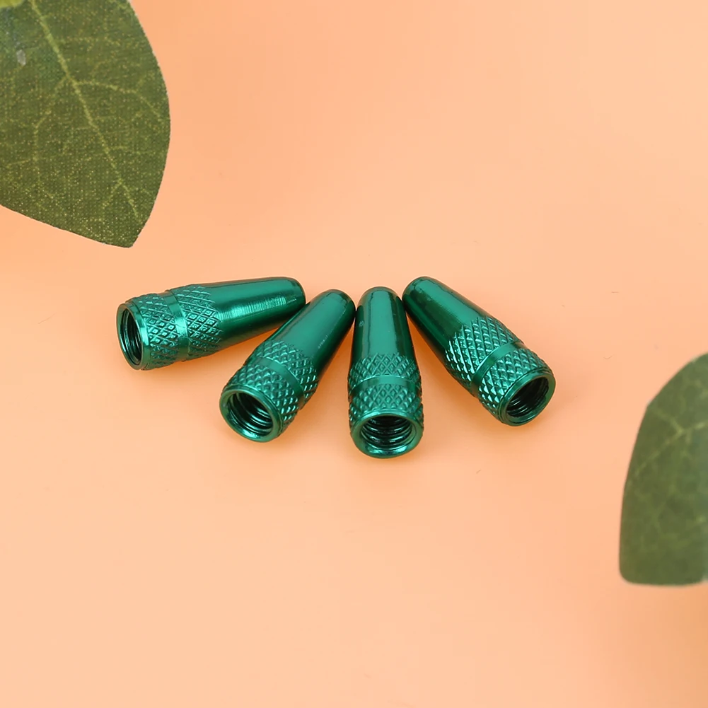 Clearance 5Pcs/set Bicycle Presta Aluminium Alloy Pressure Valve Caps Dust Covers for Road Mountain Fixed Gear Bike Valve Stem Caps 6