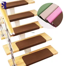 SunnyRain 13 шт установка лестницы ковровые ступени лестницы ковер нескользящий лестницы шаг ковер 70x21 см 55x21 см