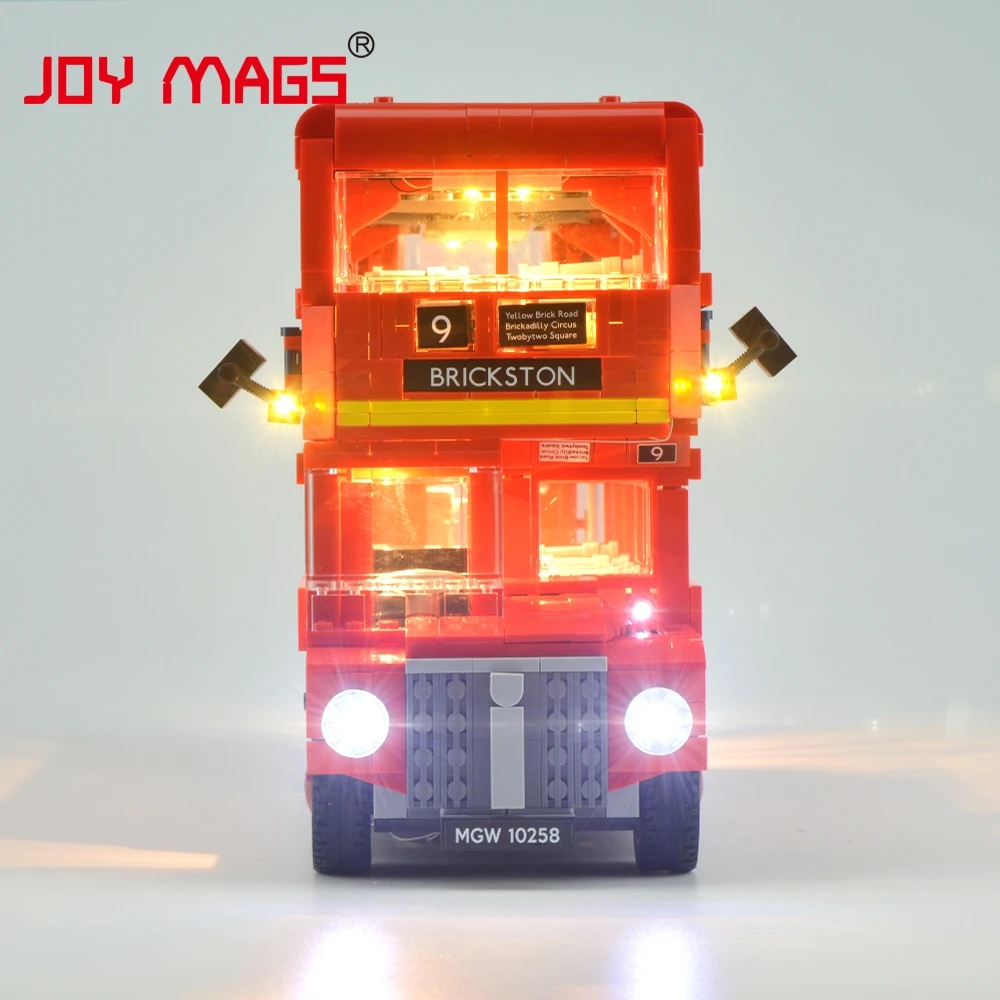 Комплект со светодиодсветильник кой JOY MAGS на 10258 год|Блочные конструкторы| |