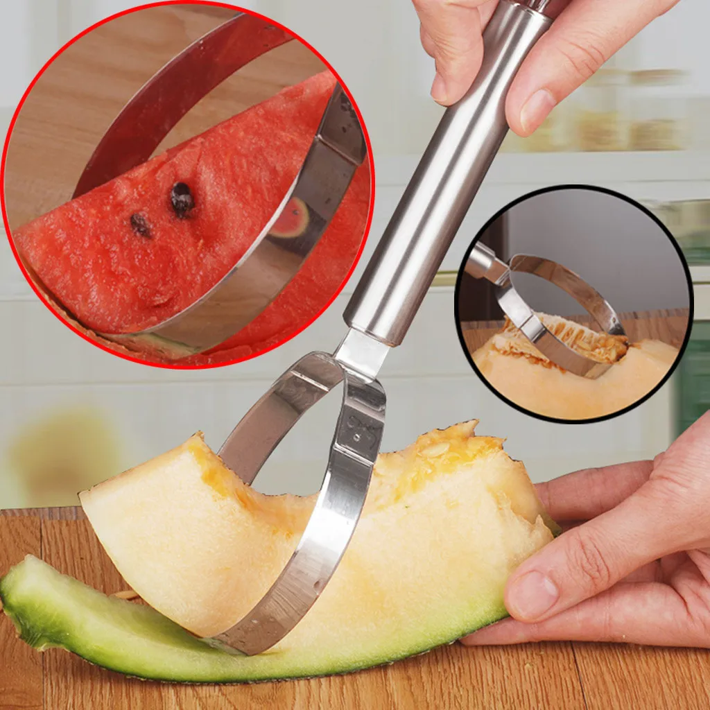 Fruit Seeder Watermelon Digging Scoop Great Cut Pulp Separator For Melon Kiwi Slicer |