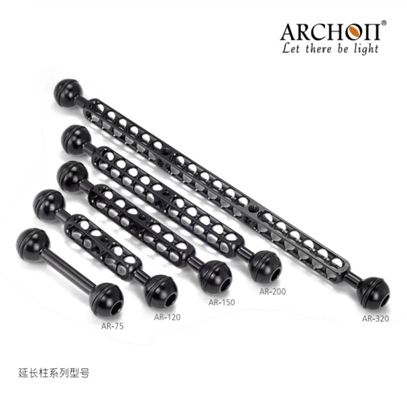 Archon AR-120 AR120 фонарик для дайвинга удлиняющий кронштейн под водой