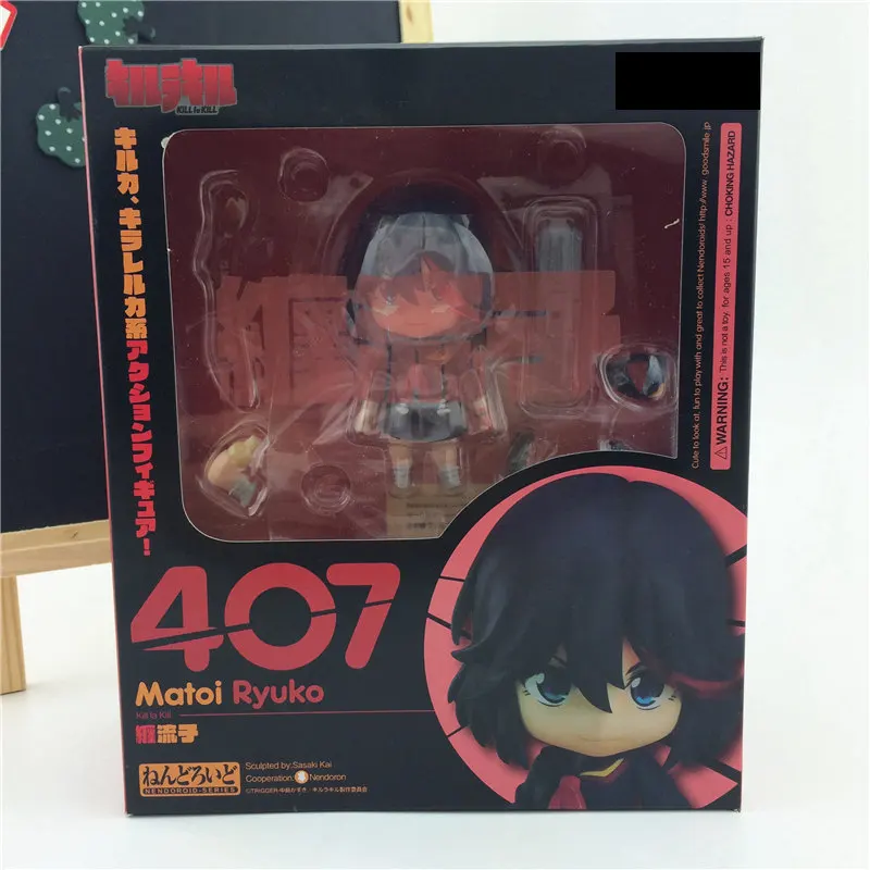 KILL la KILL Matoi Ryuko Matoi Ryuuko 407 Q Nendoroid 10 см Модель Фигурки ПВХ Rinquedo - Цвет: with retail box