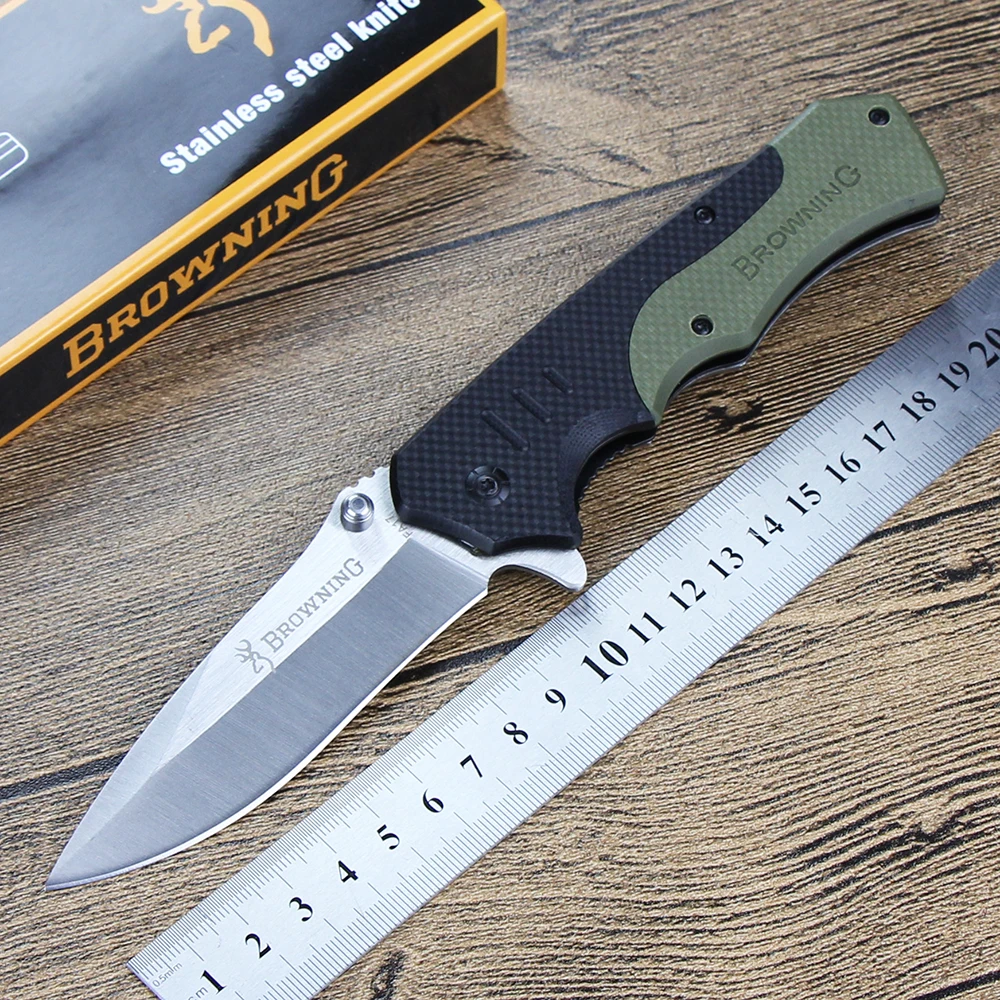 new!Warrior folding knife FA17 Blade Hunting field knives G10 Handle