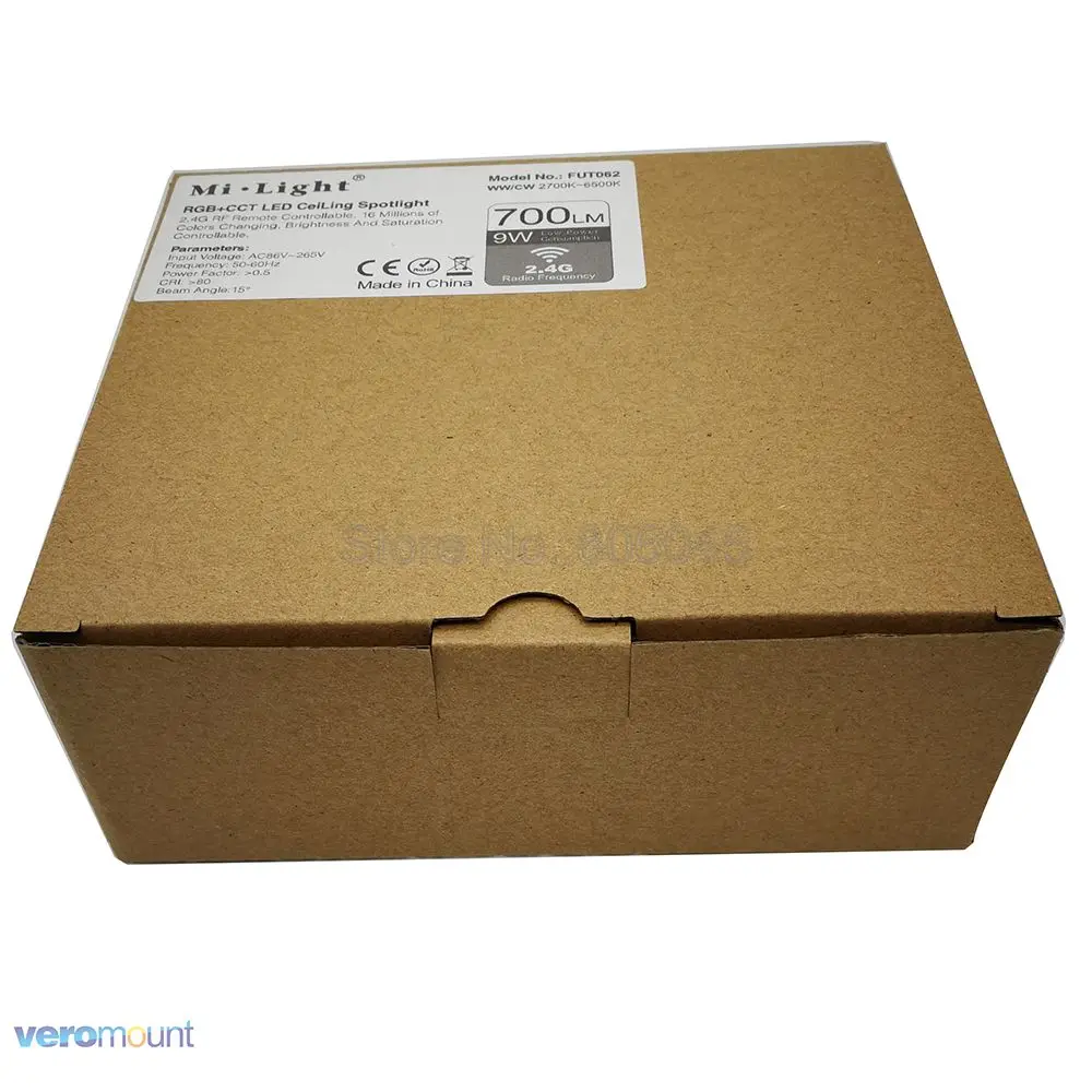 Светодиодный прожектор FUT062 9 Вт RGB + CCT Wi Fi беспроводной 2 4 ГГц зоны дистанционное